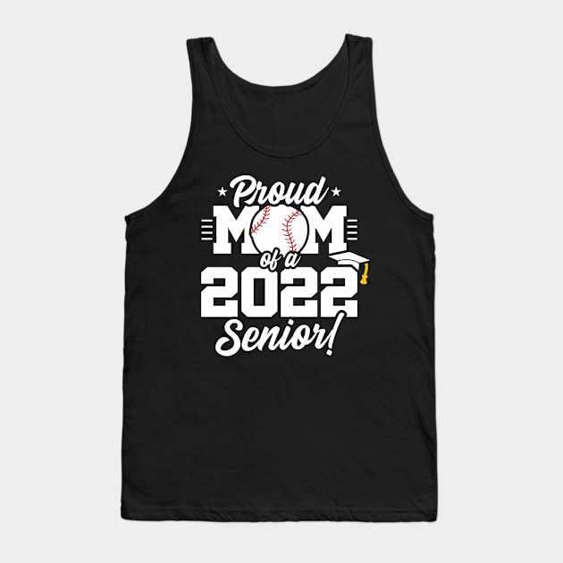 Senior graduation baseball mom Tank Top by Tianna Bahringer